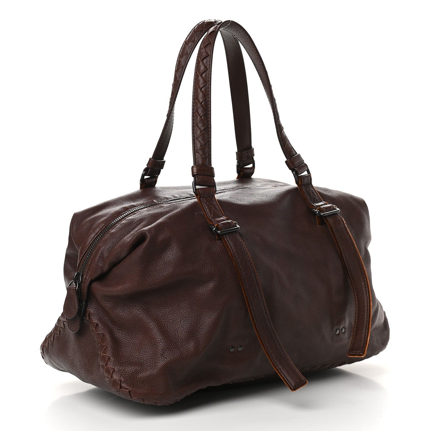 Bottega Veneta Buffalo Satchel Cioccolato 3 of 10