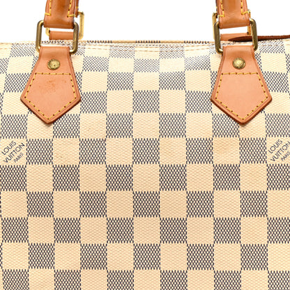 Louis Vuitton Damier Azur Speedy 30 7 of 18