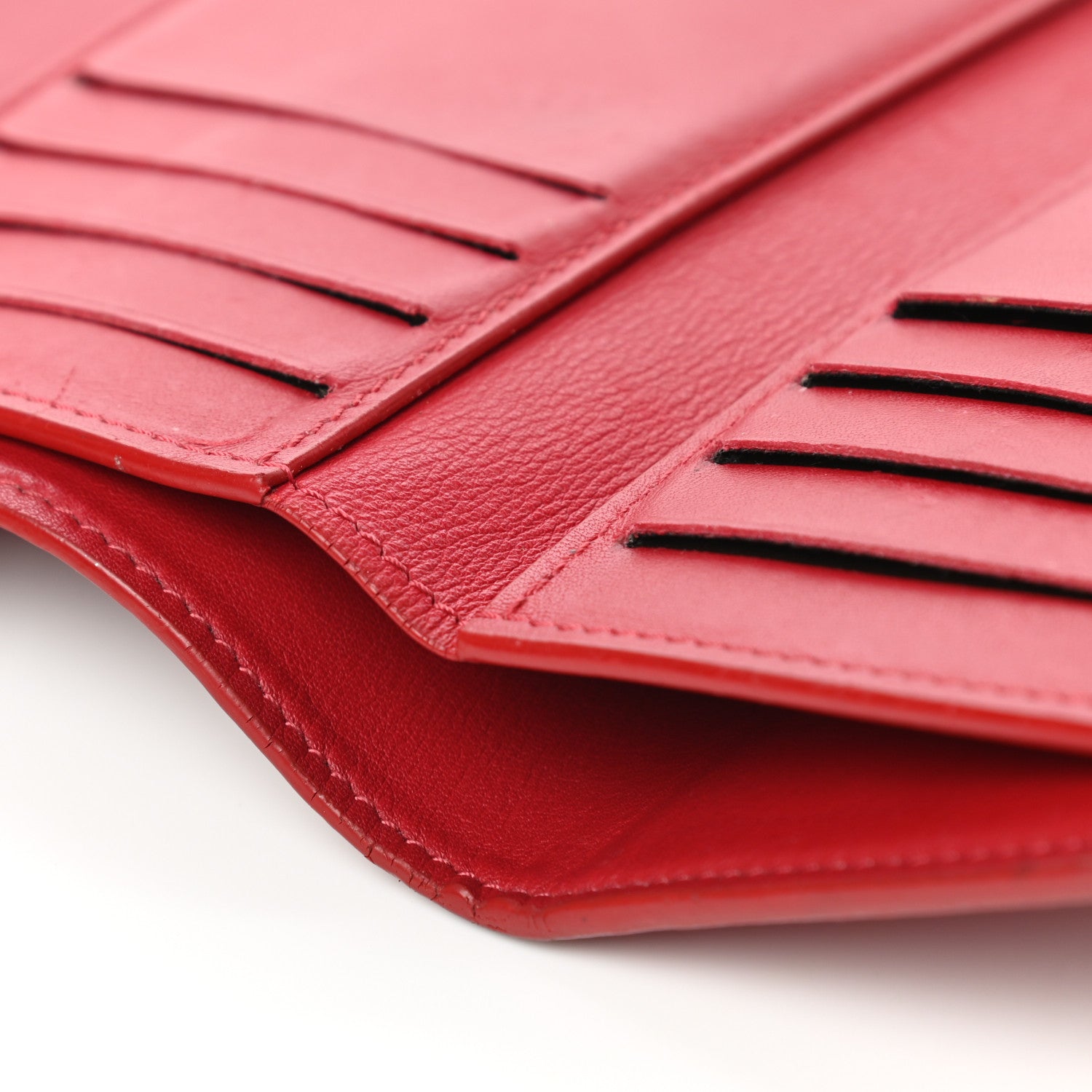Louis Vuitton Taurillon Capucines Compact Wallet Rubis 10 of 14