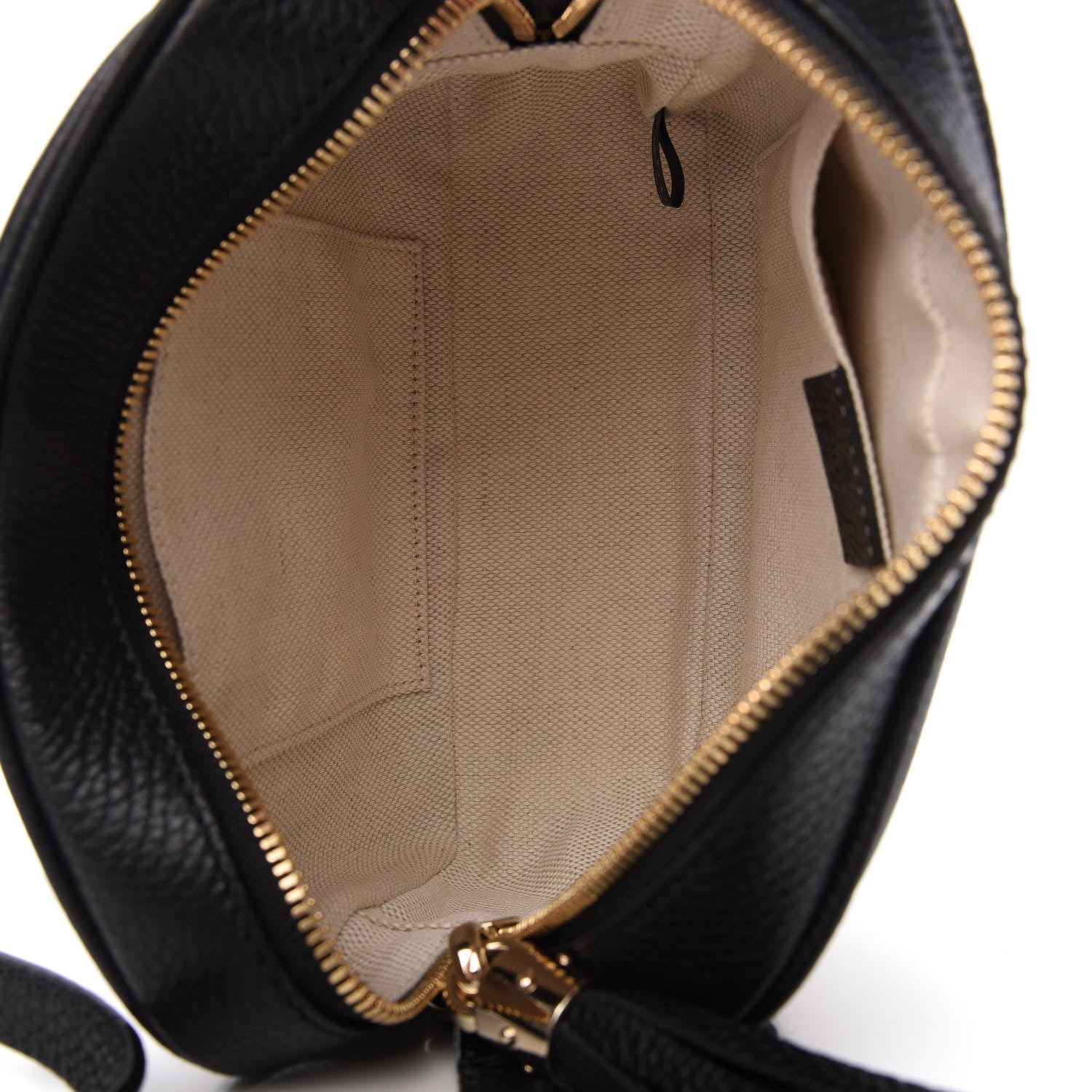Gucci Pebbled Calfskin Small Soho Disco Bag Black 5 of 10