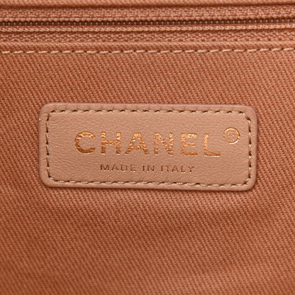 Chanel Caviar Quilted Large Coco Handle Shopping Tote Beige 7 of 12