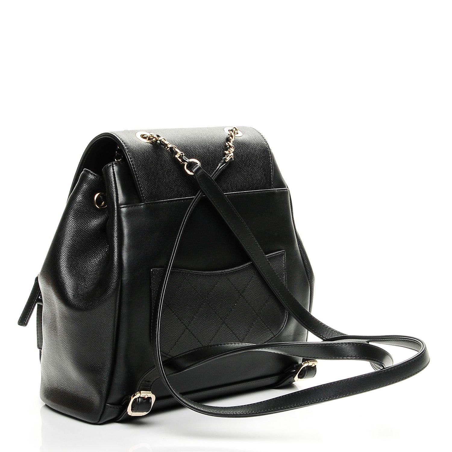Chanel Caviar Quilted Business Affinity Backpack Black 3 of 7