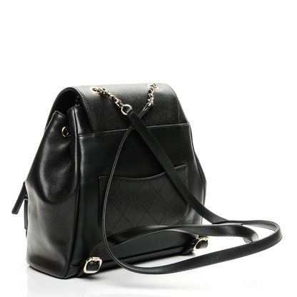 Chanel Caviar Quilted Business Affinity Backpack Black 3 of 7
