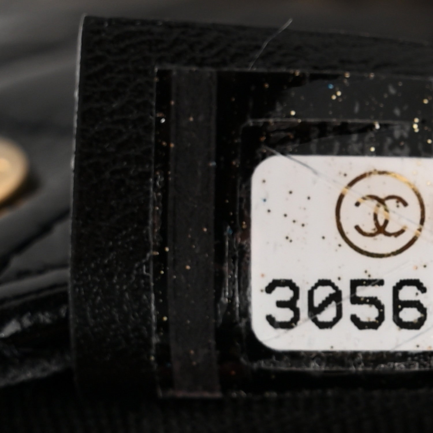 Chanel Shiny Aged Calfskin Quilted Waist Belt Bag Black 8 of 9
