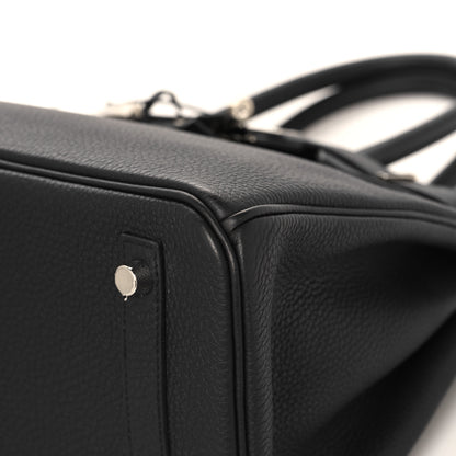 Hermes Togo BIRKIN 30 Black 10 of 13