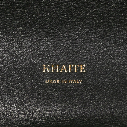 Khaite Calfskin Medium Lotus Tote Black 5 of 8