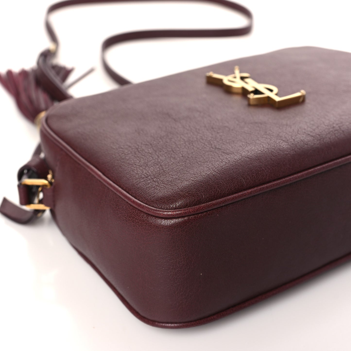 Lambskin Monogram Lou Camera Bag Burgundy