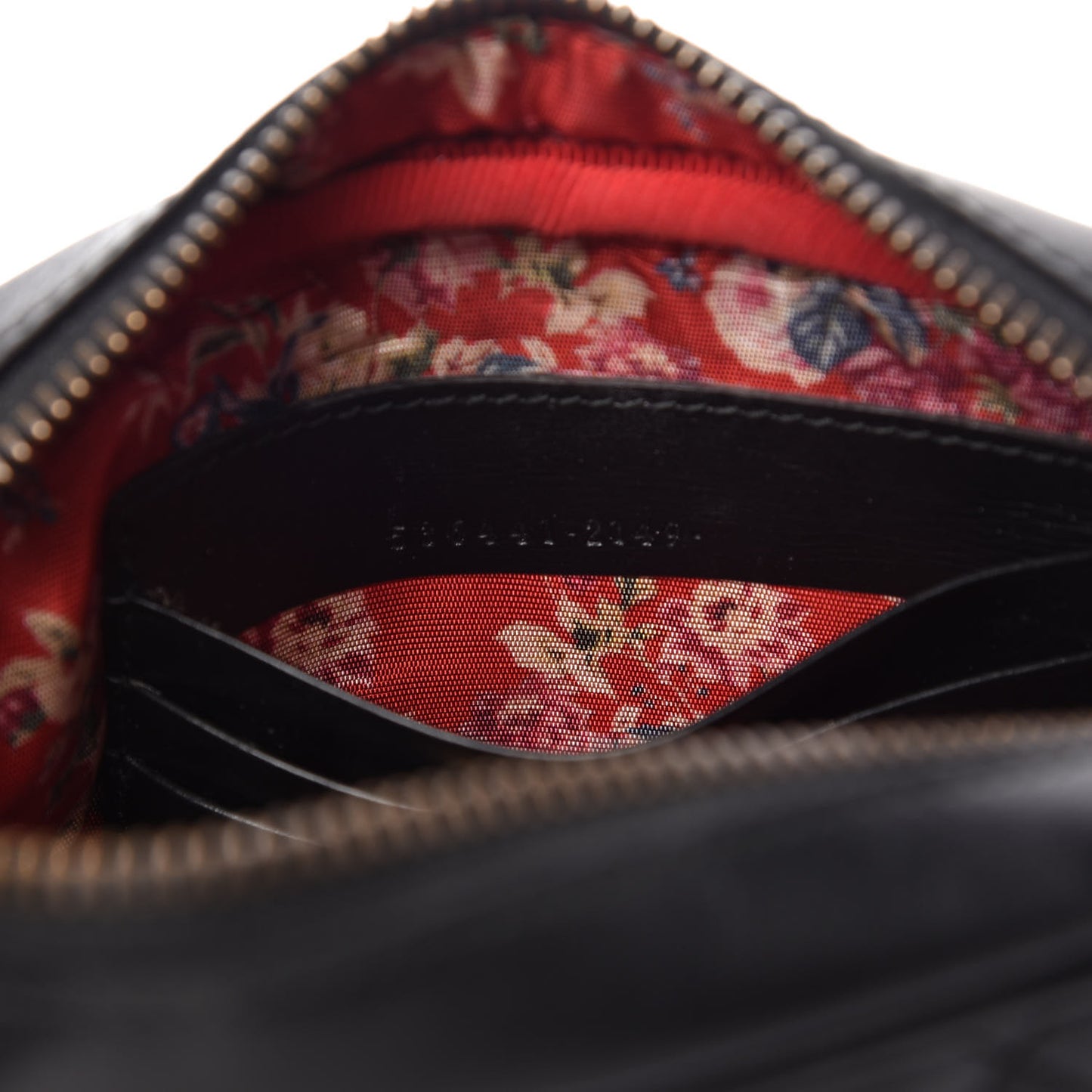 Calfskin Trapuntata Web Mini GG Shoulder Bag Black