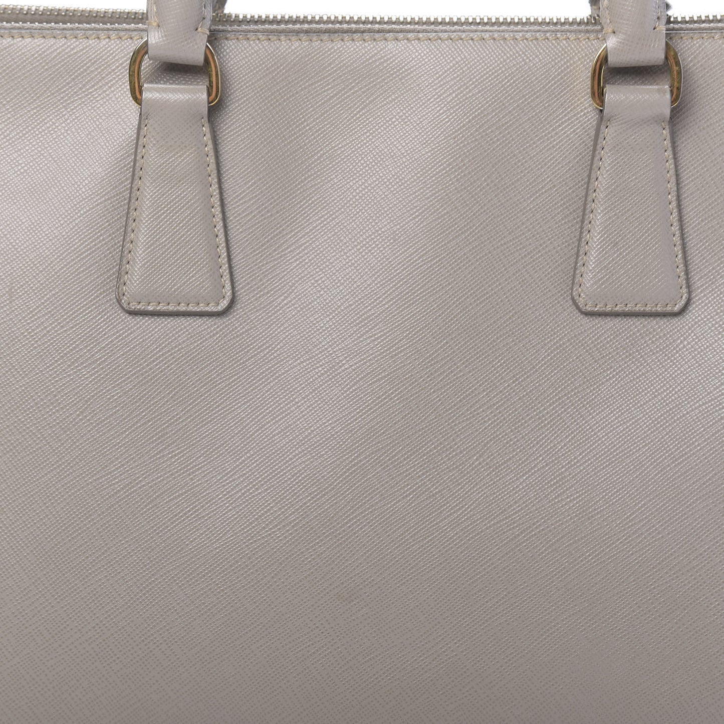 Saffiano Large Galleria Double Zip Tote Pomice