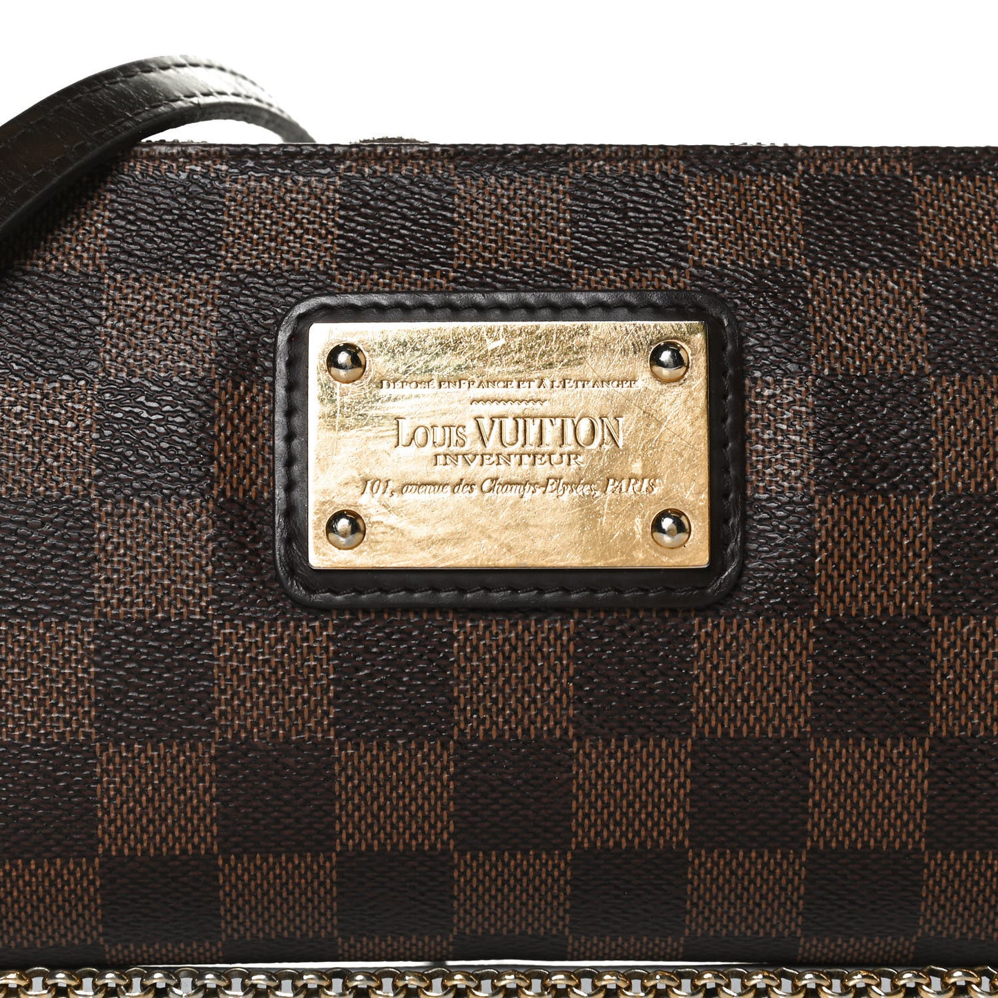 Damier Ebene Eva Clutch