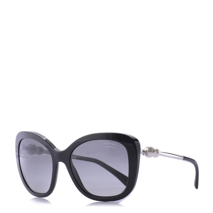 Chanel Polarized Pearl Sunglasses 5339-H Black 1 of 12