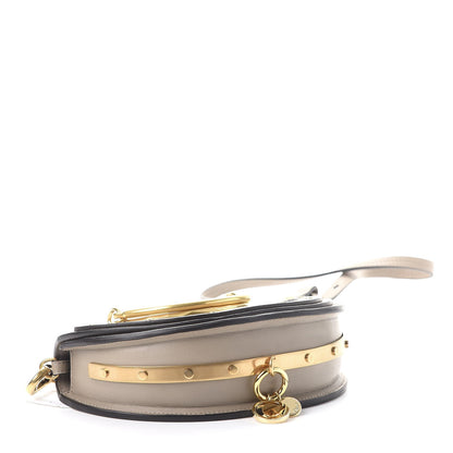 Chloe Calfskin Small Nile Bracelet Minaudiere Bag Motty Grey 4 of 8