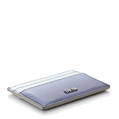 Christian Dior Homme Card Holder Blue Grey 4 of 9