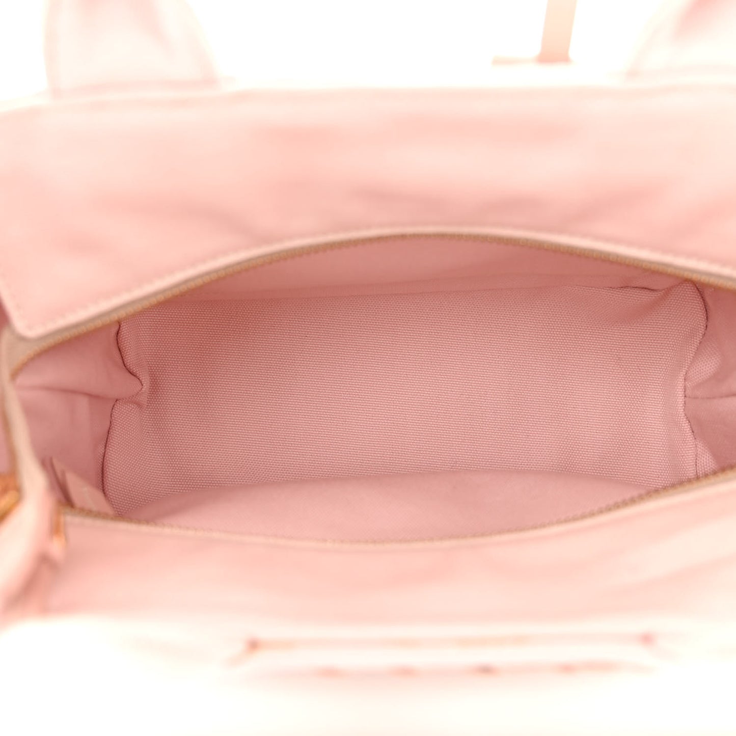 Wicker Canvas Patch Comics Shoulder Bag Pink