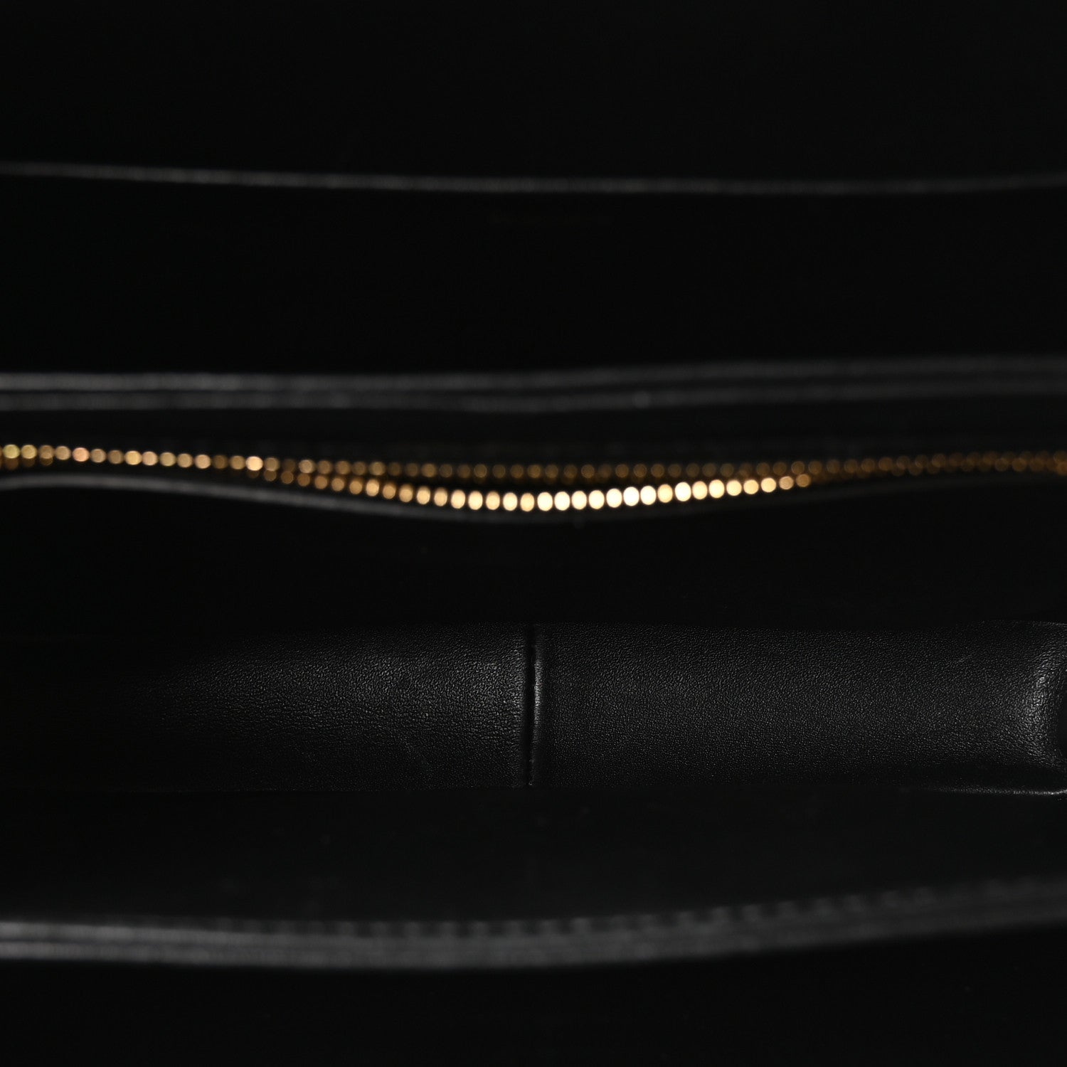 Celine Shiny Calfskin Medium Triomphe Black 5 of 10