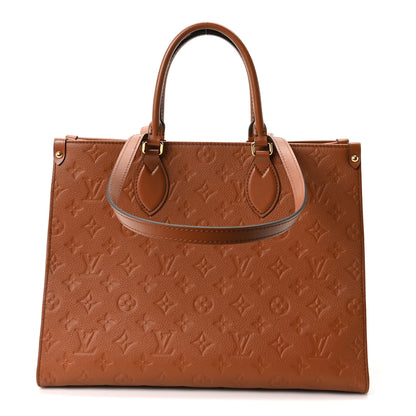 Louis Vuitton Empreinte Monogram Onthego MM Cognac 1 of 9