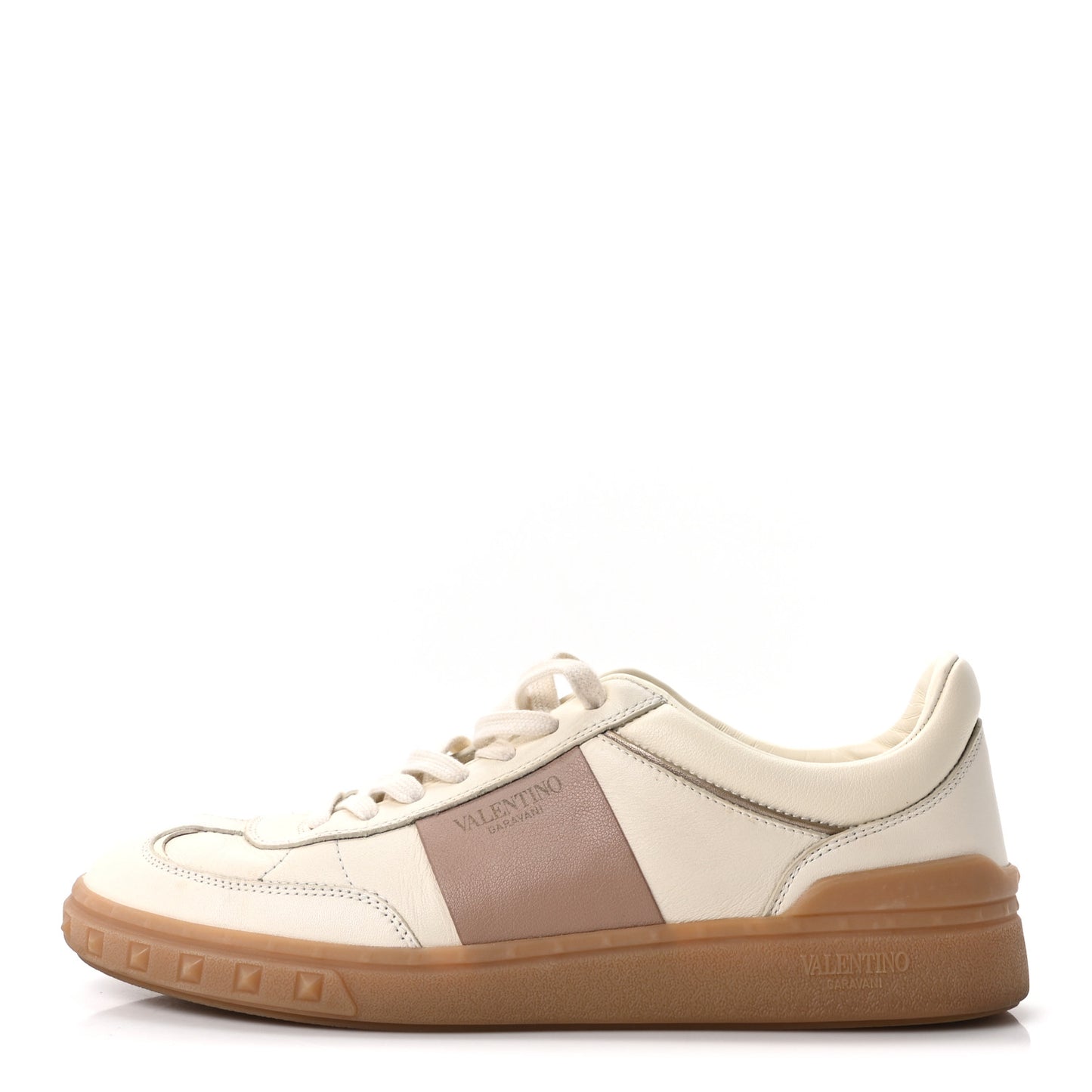 Calfskin Nappa Upvillage Sneakers 40 Ivory Rose Cannelle Skin Ambra