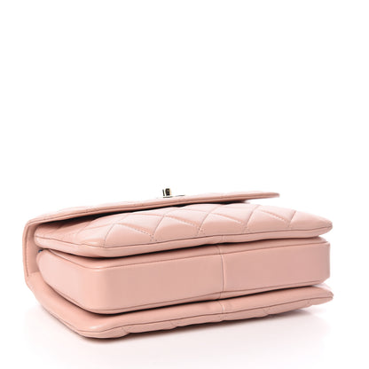 Chanel Lambskin Quilted Small Trendy CC Flap Dual Handle Bag Pink 4 of 10