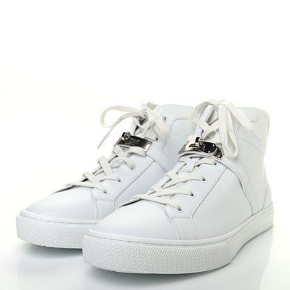 Hermes Calfskin Mens Daydream Sneakers 42.5 White 3 of 8