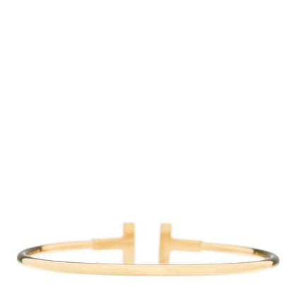 Tiffany 18K Rose Gold T Wire Bracelet 2 of 4