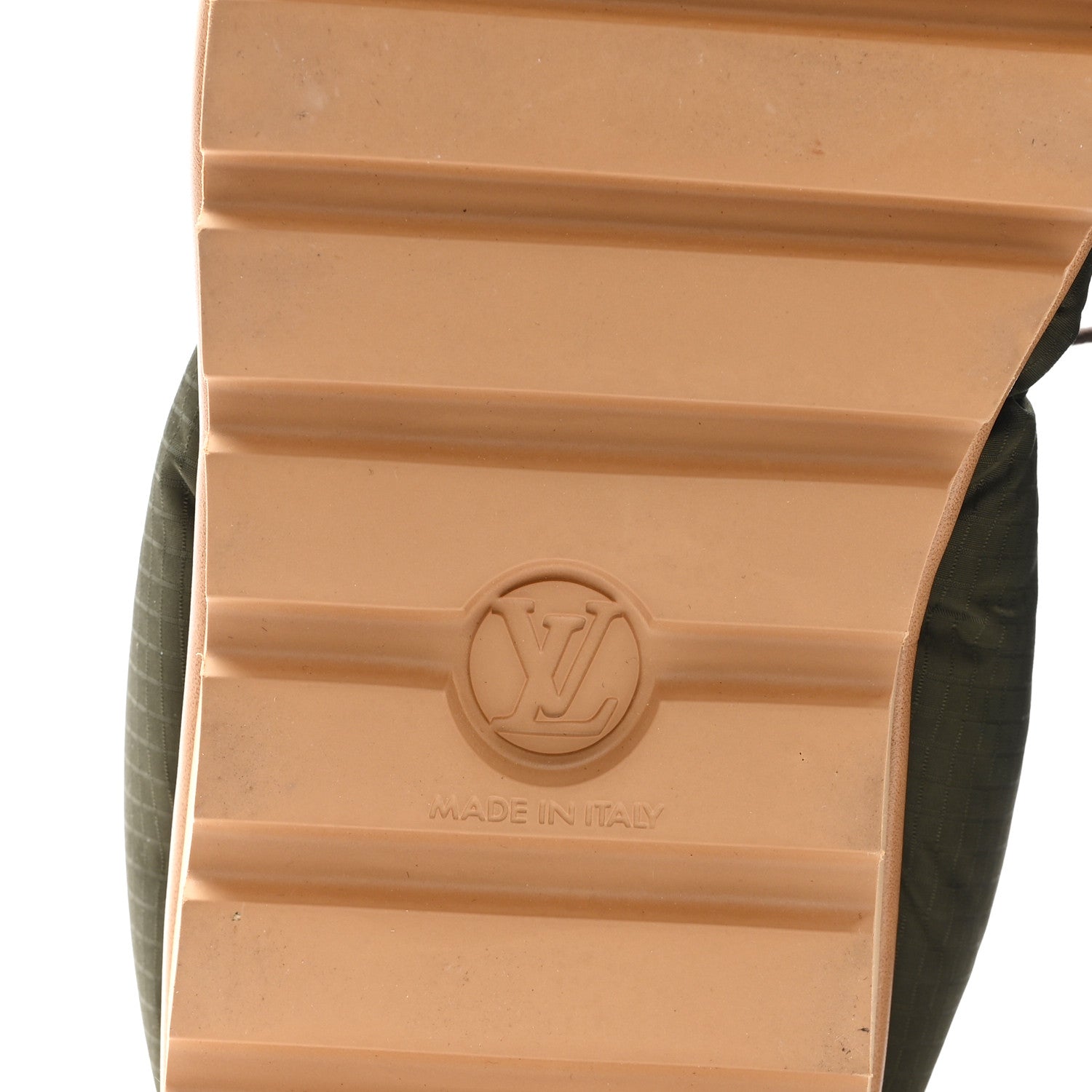 Louis Vuitton Nylon Monogram Pillow Comfort Ankle Boot 37 Khaki 7 of 8