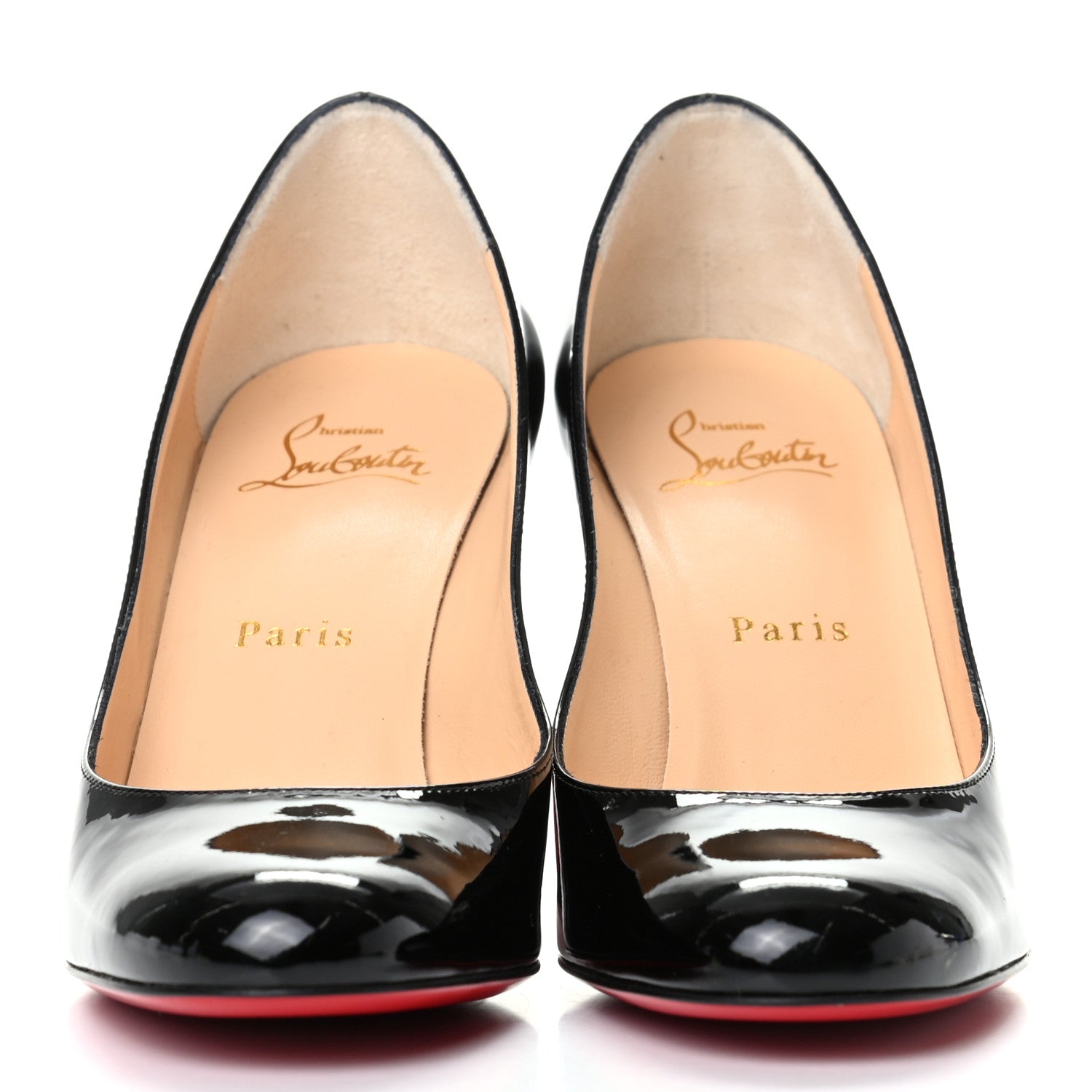 Christian Louboutin Patent Lady Gena 85 Pumps 36.5 Black 2 of 9