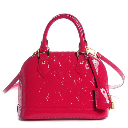 Louis Vuitton Vernis Alma BB Rose Indien 1 of 8