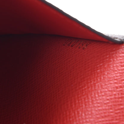 Louis Vuitton Monogram Daily Organizer Envelope Insert Red 5 of 6