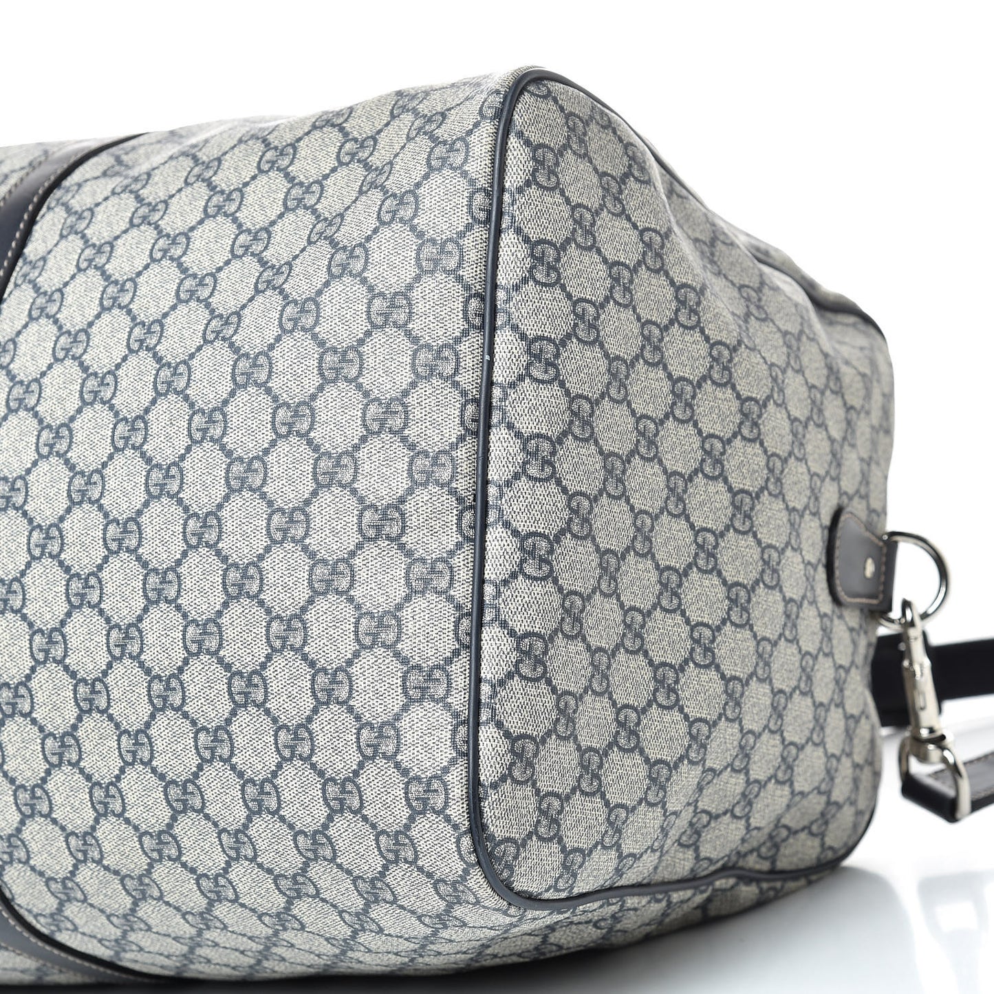 GG Plus Monogram Large Carry On Duffle Bag Navy
