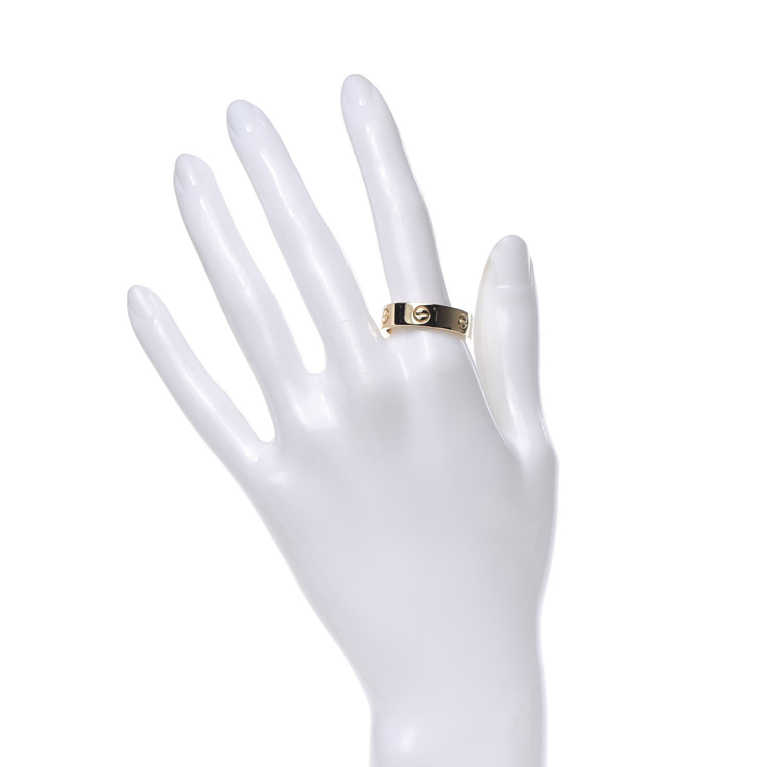 Cartier 18K Yellow Gold 5.5mm LOVE Ring 62 10 2 of 4