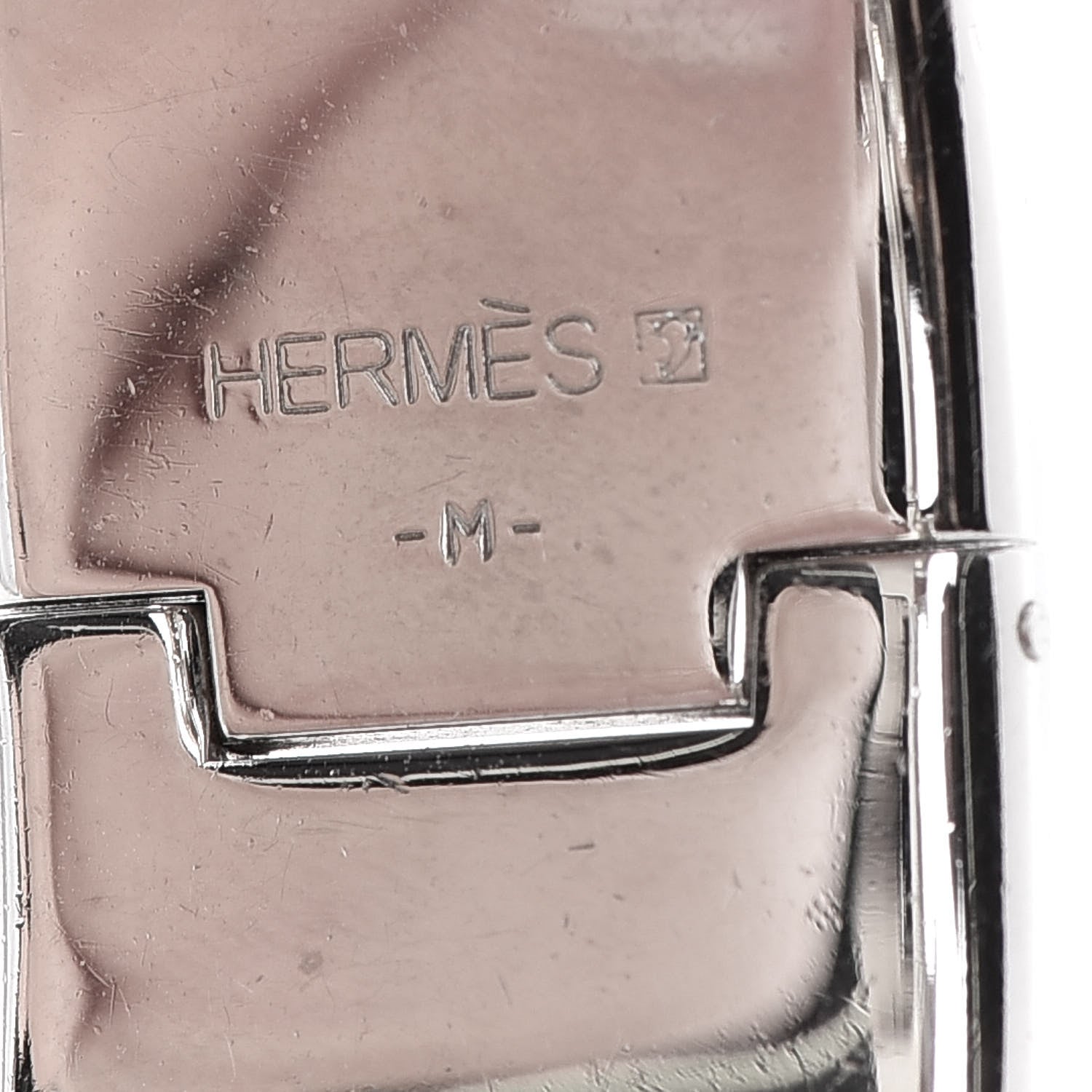 Hermes Enamel Wide Clic Clac H Bracelet PM Black 4 of 4