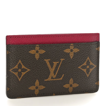 Louis Vuitton Monogram Card Holder Fuchsia 3 of 8