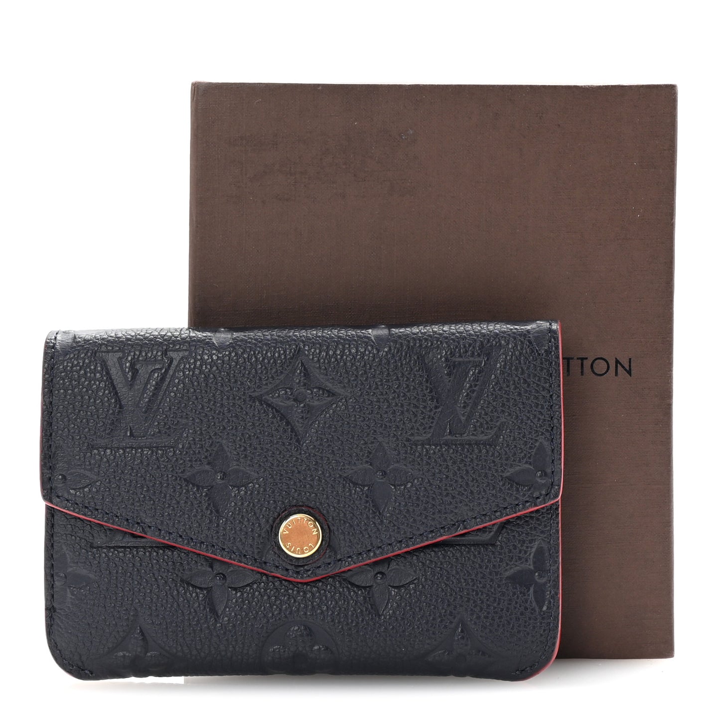 Empreinte Key Pouch Marine Rouge