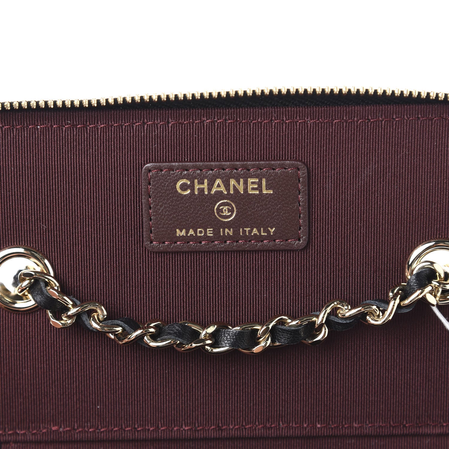 Chanel Lambskin Quilted Small Vanity Case With Chain Black 6 of 11
