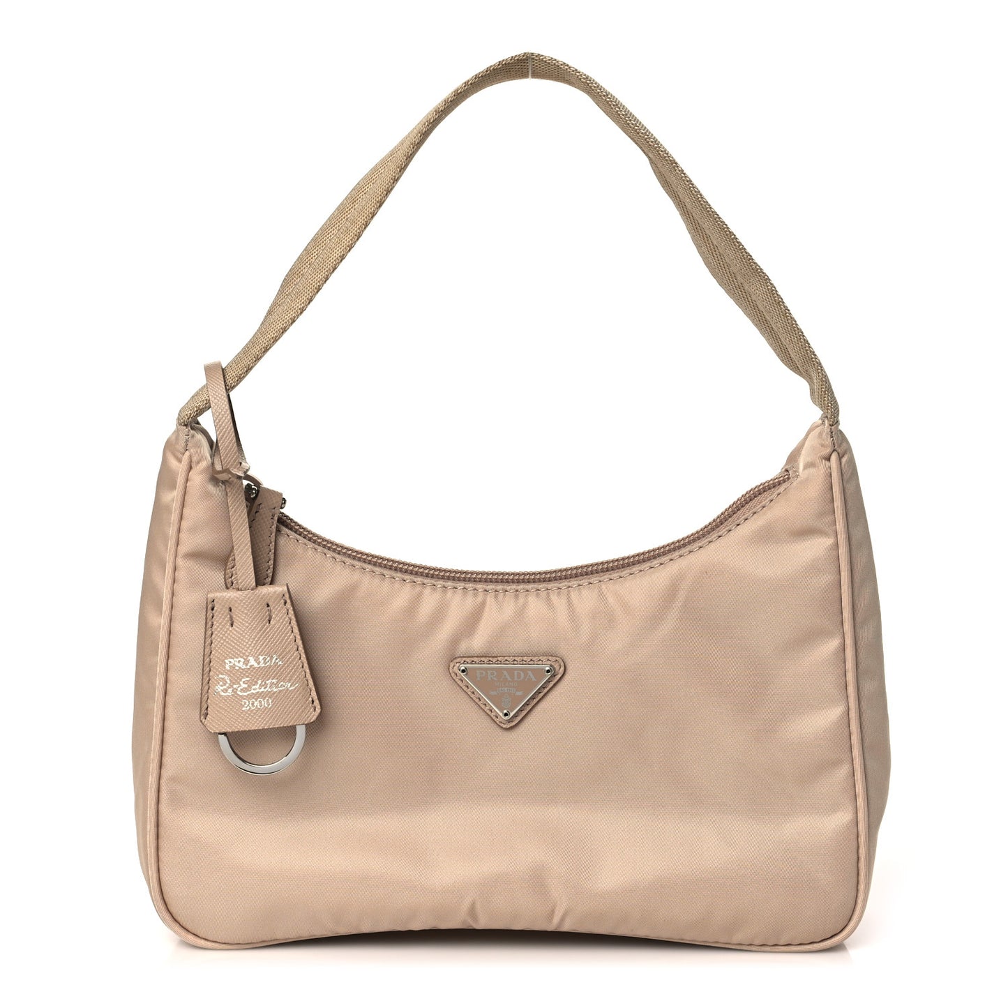 Tessuto Nylon Mini Re-Edition 2000 Bag Cammeo