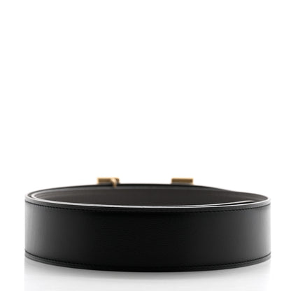 Hermes Box Togo 38mm Constance H Belt 80 32 Black Etain 2 of 7