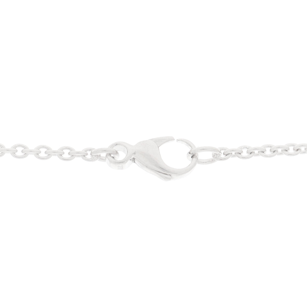 Chanel 18K White Gold Diamond Ceramic Ultra Pendant Necklace White 6 of 6