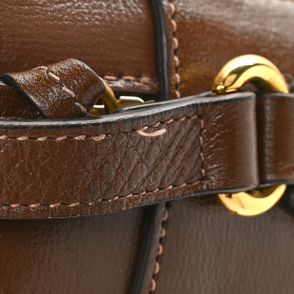 Gucci GG Supreme Monogram Small Horsebit 1955 Shoulder Bag Beige Brown Sugar 10 of 11