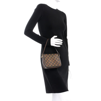 Louis Vuitton Damier Ebene Trousse Make Up Bag Pochette 2 of 8
