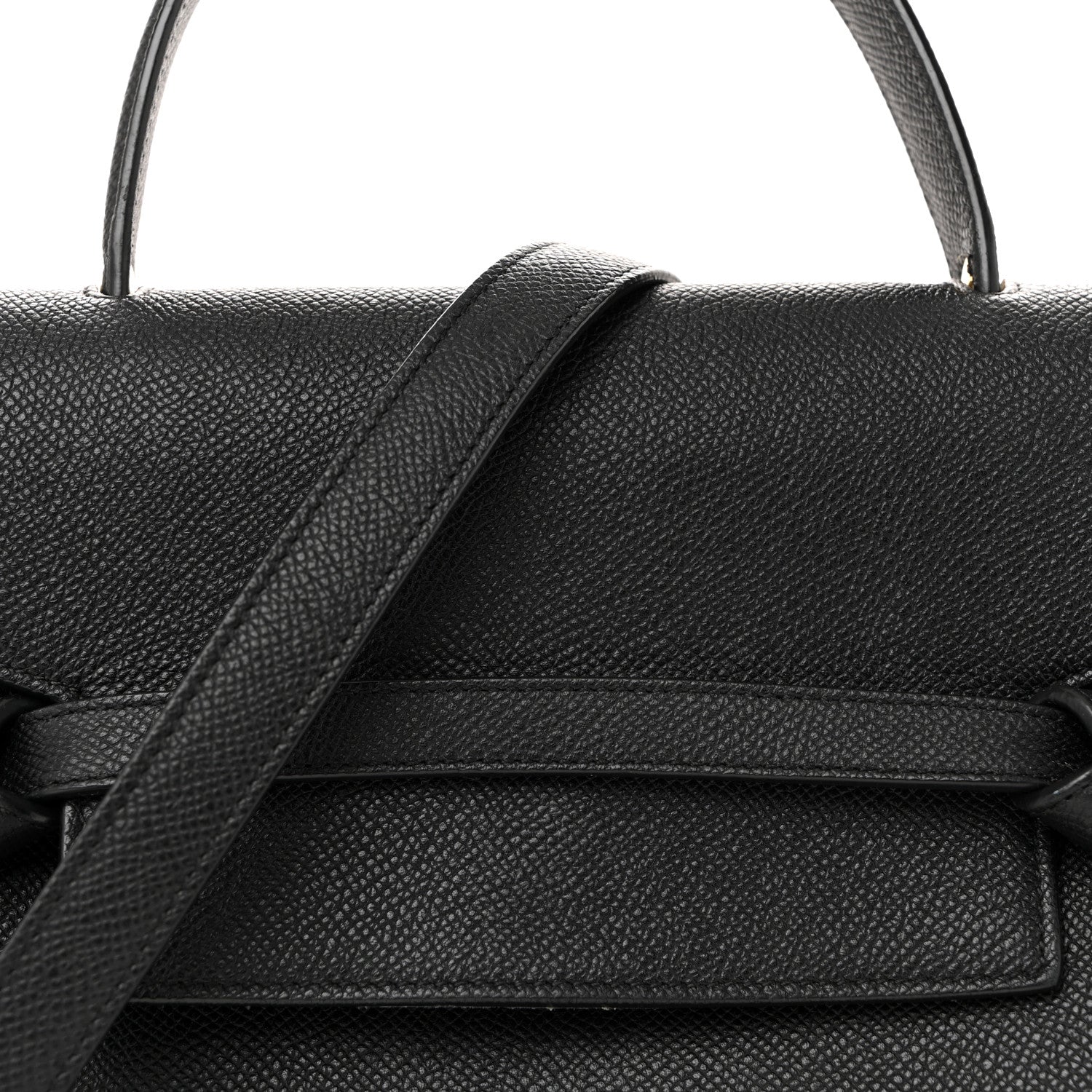 Celine Grained Calfskin Micro Belt Bag Black 14 of 27