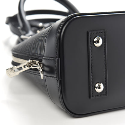 Louis Vuitton Epi Alma BB Black 6 of 9