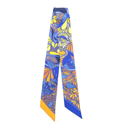 Hermes Silk Millefleurs Du Mexique Twilly 2 of 3