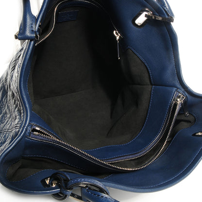 Louis Vuitton Monogram Lambskin Antheia Lilia GM Indigo 5 of 7