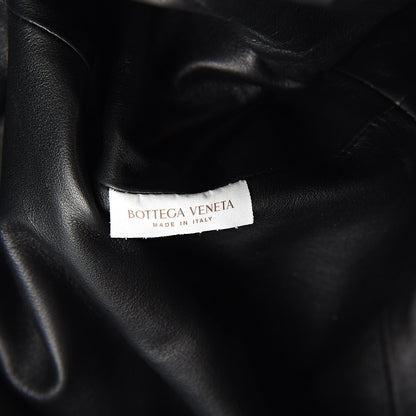 Bottega Veneta Smooth Butter Calf The Pouch Oversized Clutch Black 8 of 11