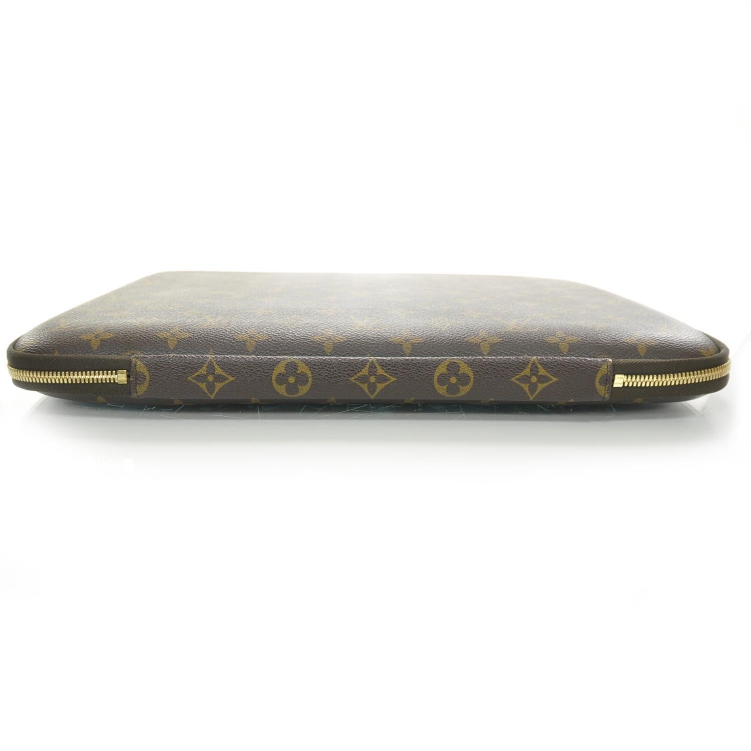 Louis Vuitton Monogram 15 Inch Laptop Sleeve 4 of 7