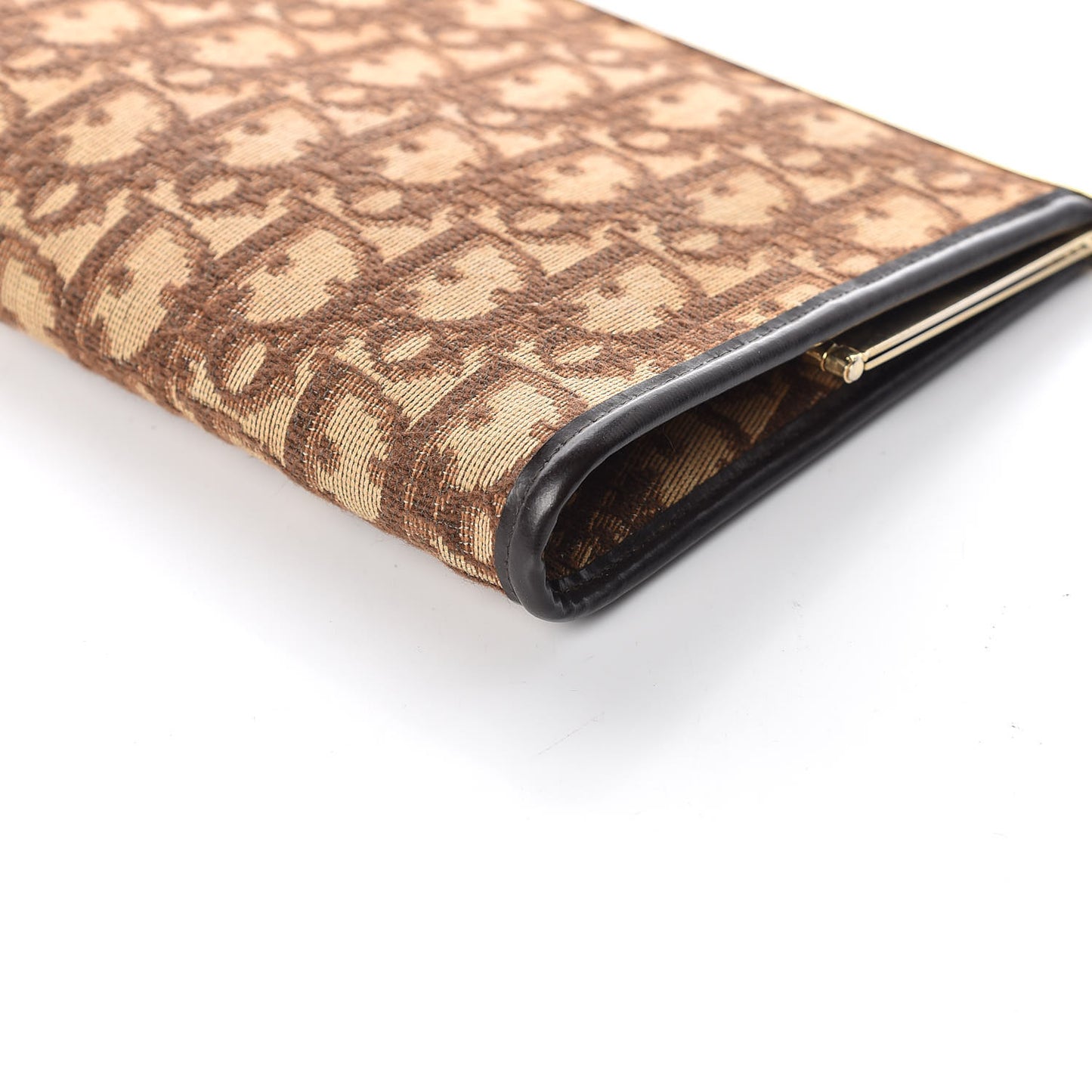 Monogram Clutch Brown