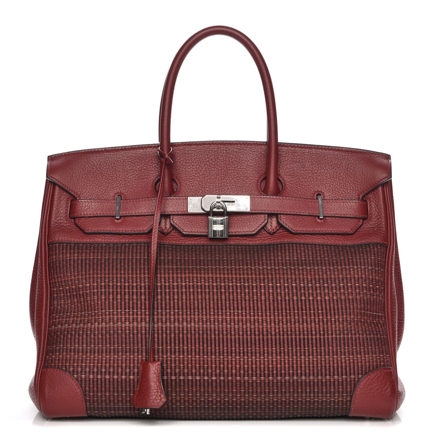 Taurillon Clemence Crinoline Birkin 35 Rouge H