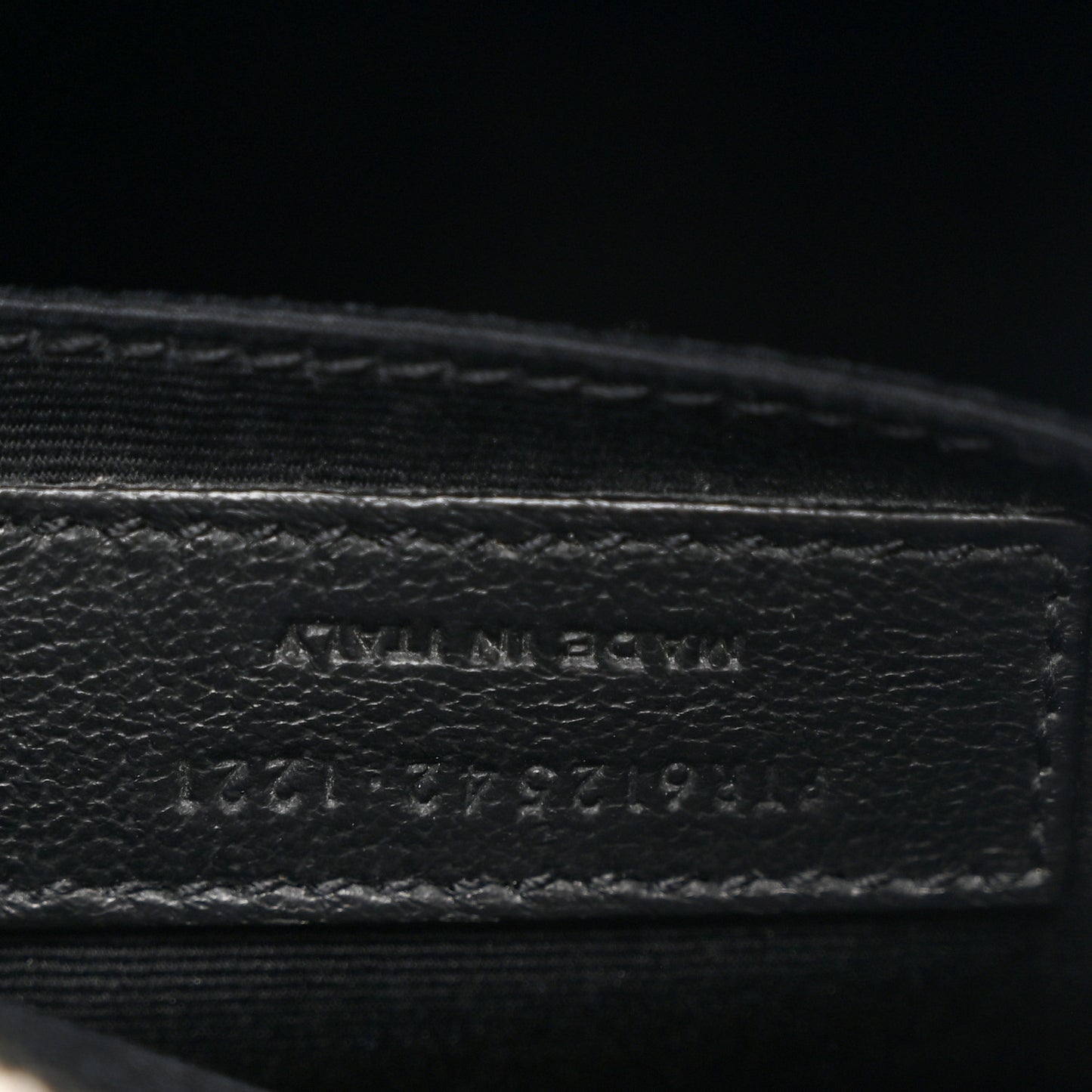 Canvas Calfskin Monogram Lou Camera Bag Black Grey Cream