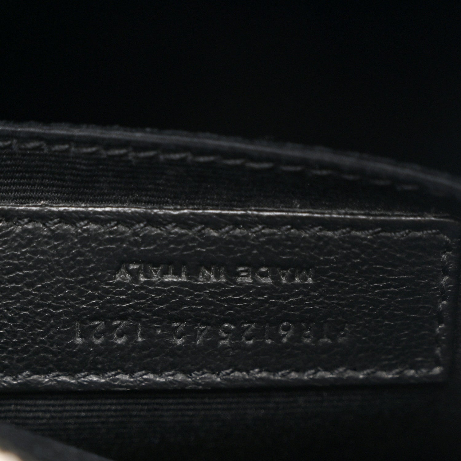 Saint Laurent Canvas Calfskin Monogram Lou Camera Bag Black Grey Cream 7 of 12