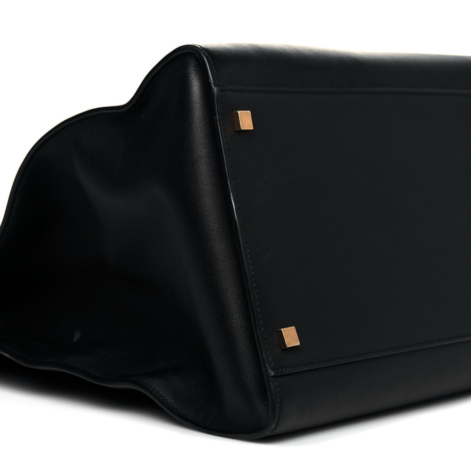 Saint Laurent Calfskin Large Manhattan Shopper Tote Black 9 of 16